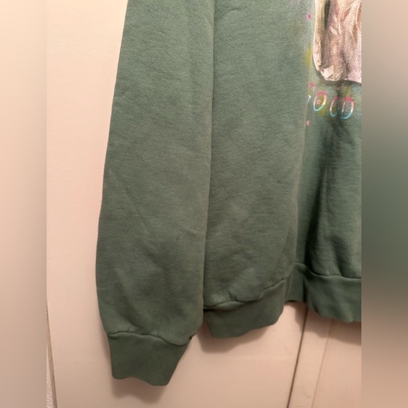 Boys Lie, Good Bye Crewneck in Light Green OS NWOT. See photos for minor flaws - Picture 7 of 11